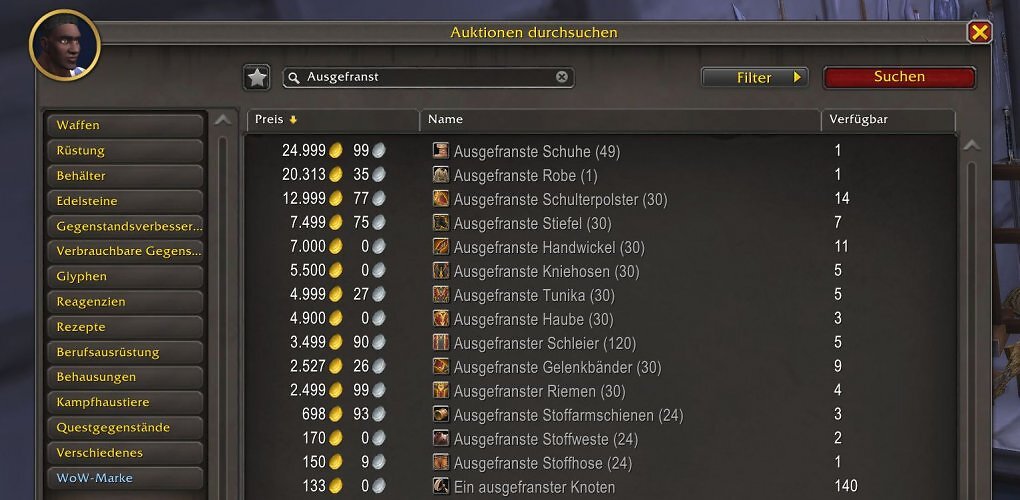 WoW Tipp: Reich durch Pre-Patch-Gear - diese grauen Items sind viel Gold wert (2)