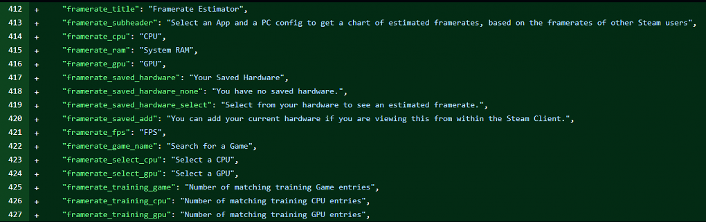 Framerate Estimator