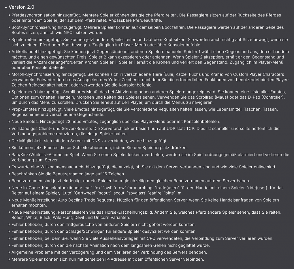 Release Notes