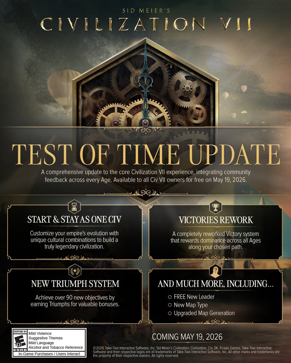 <strong>Civilization 7:</strong> Das große Update ändert genau das, was viele Fans kritisierten&nbsp;