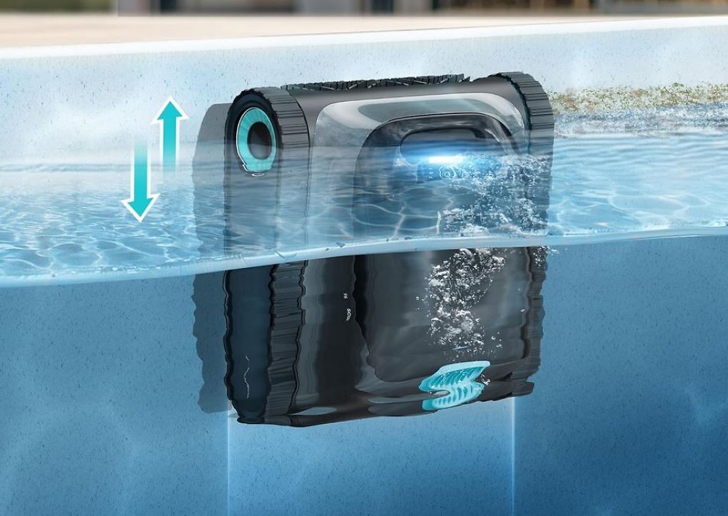 Pool Reinigung Wasserlinie Poolroboter