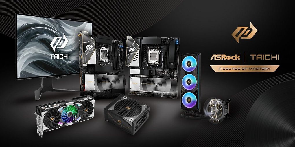 Asrock stellt die Radeon RX 9070 XT Taichi 10th Anniversary Edition auf der Computex 2026 vor.