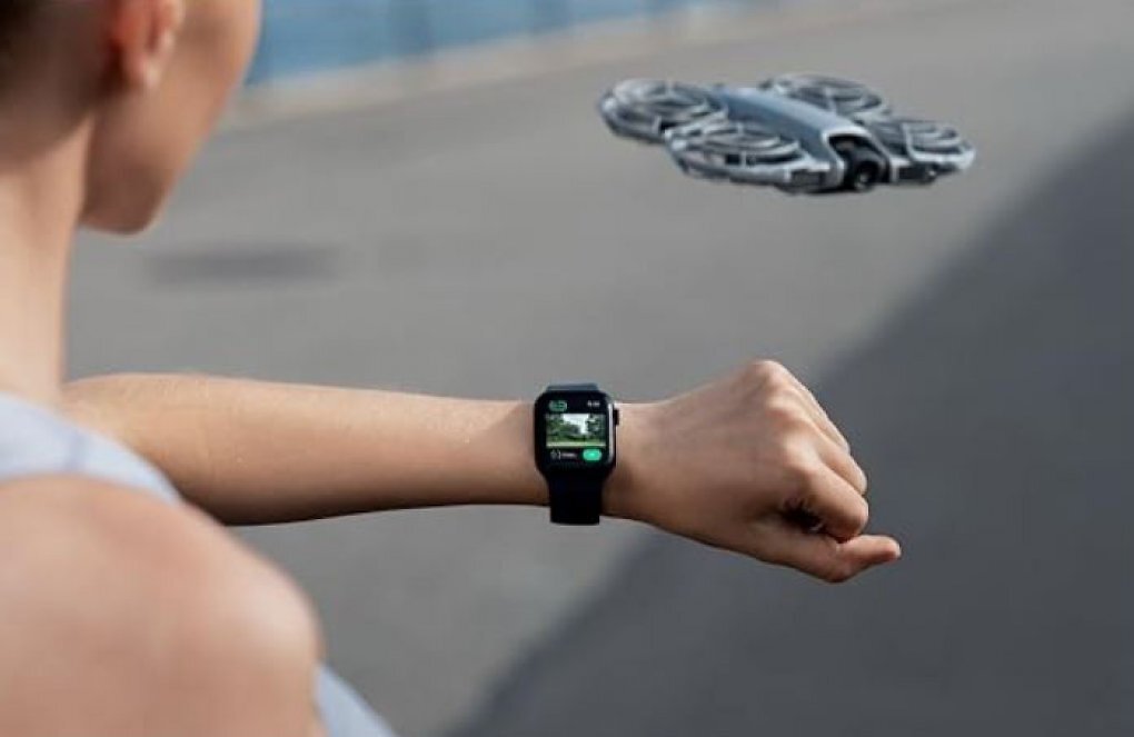 DJI Smartwatch Apple Watch Steuerung Drohne