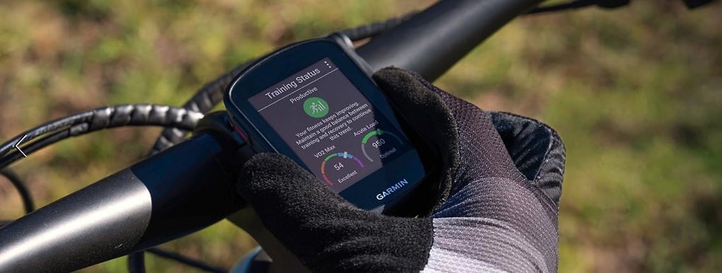 Garmin Training App Fahrradcomputer