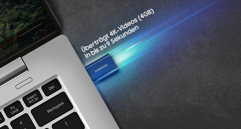 Samsung USB Geschwindigkeit