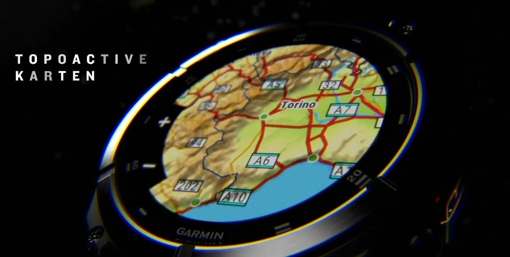 Topoactive Karten Navigation GPS