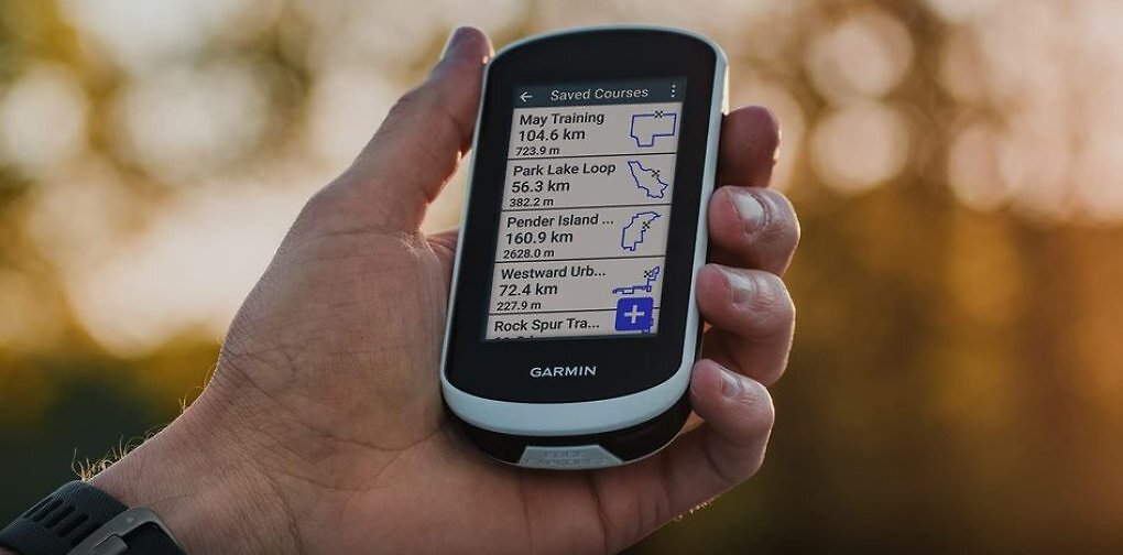 Garmin GPS Fahrradcomputer Route Google Maps