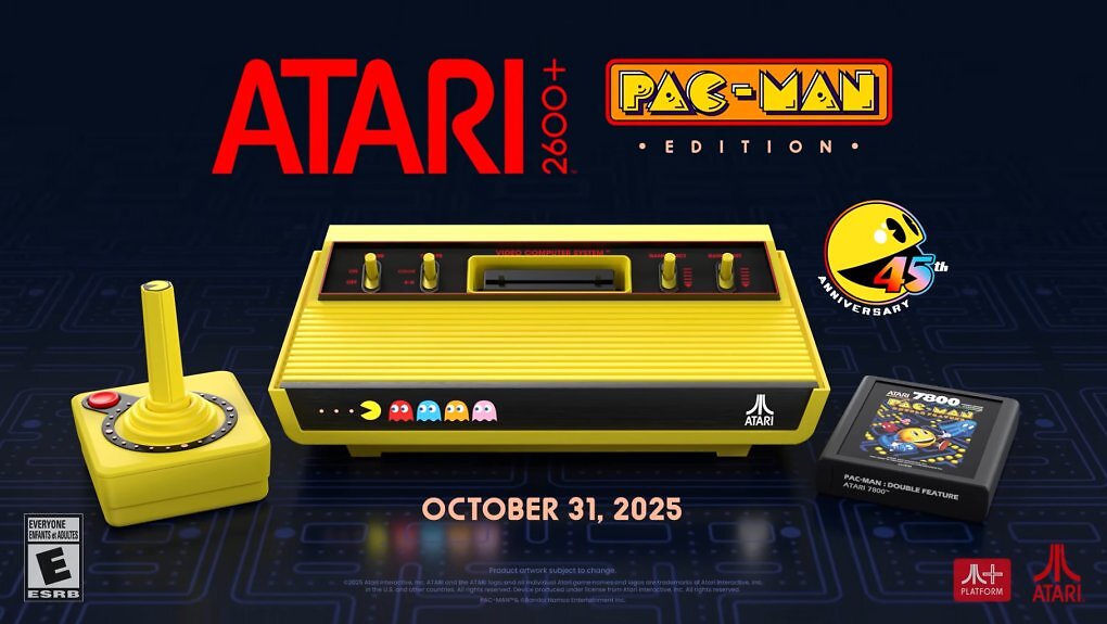 Atari 2600+ Pac Man Arcade Cartridge