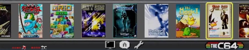 C64 vorinstallierte Spiele