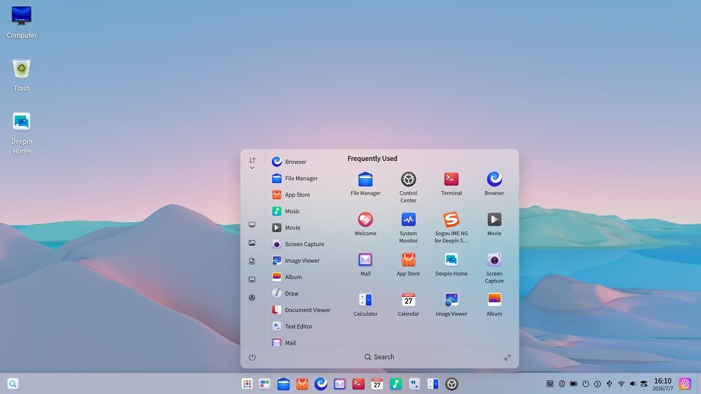Deepin 25.2.0 mit Linux 6.18 LTS und dem Deepin Desktop Environment ('DDE') 7.0 ist erschienen.