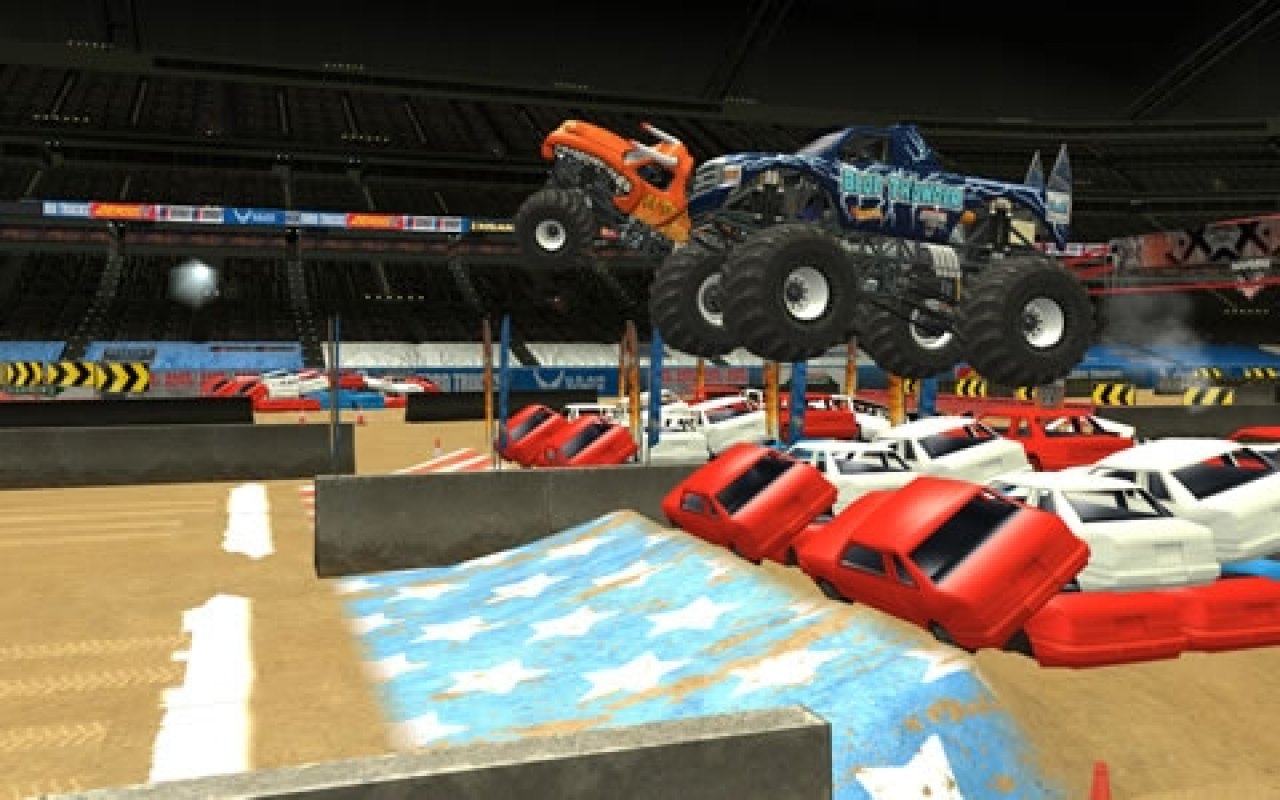 Platz 46 Monster Jam Torus Games Activision 2007 Ingame