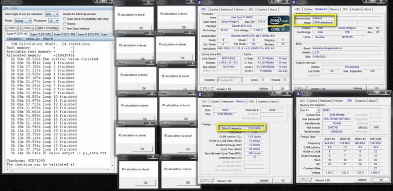 Asrock Fatal1ty X79 Professional geht offiziell in den Handel. (1)
