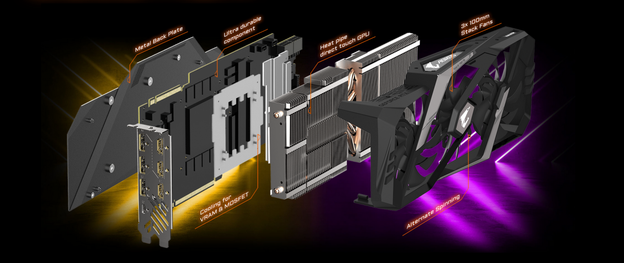 Geforce RTX 2080 & 2080 Ti: Gigabyte stellt vier neue Aorus-Grafikkarten vor (9)