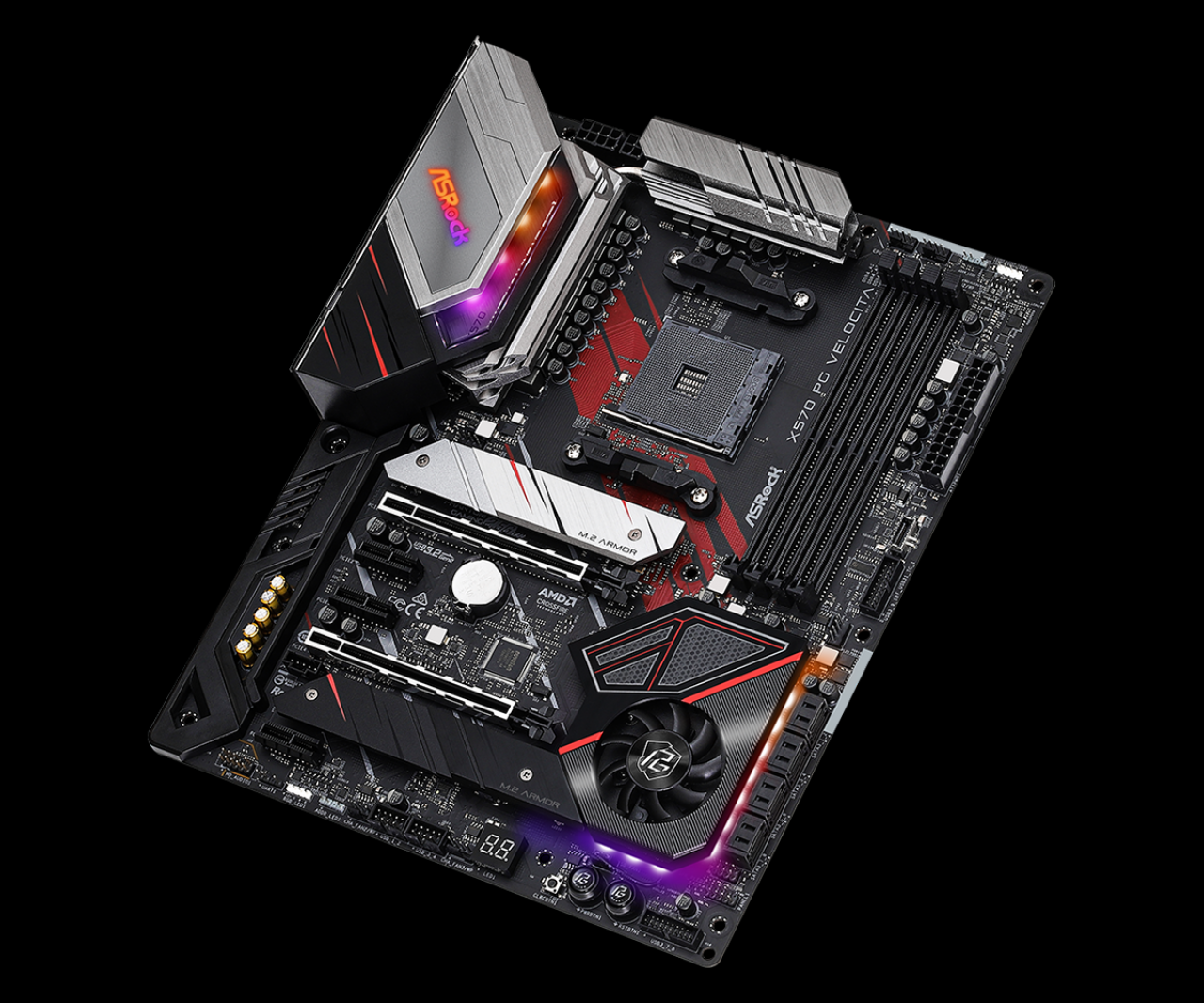 Asrock X570 PG Velocita - Gaming-Mainboard für die neuen Ryzen