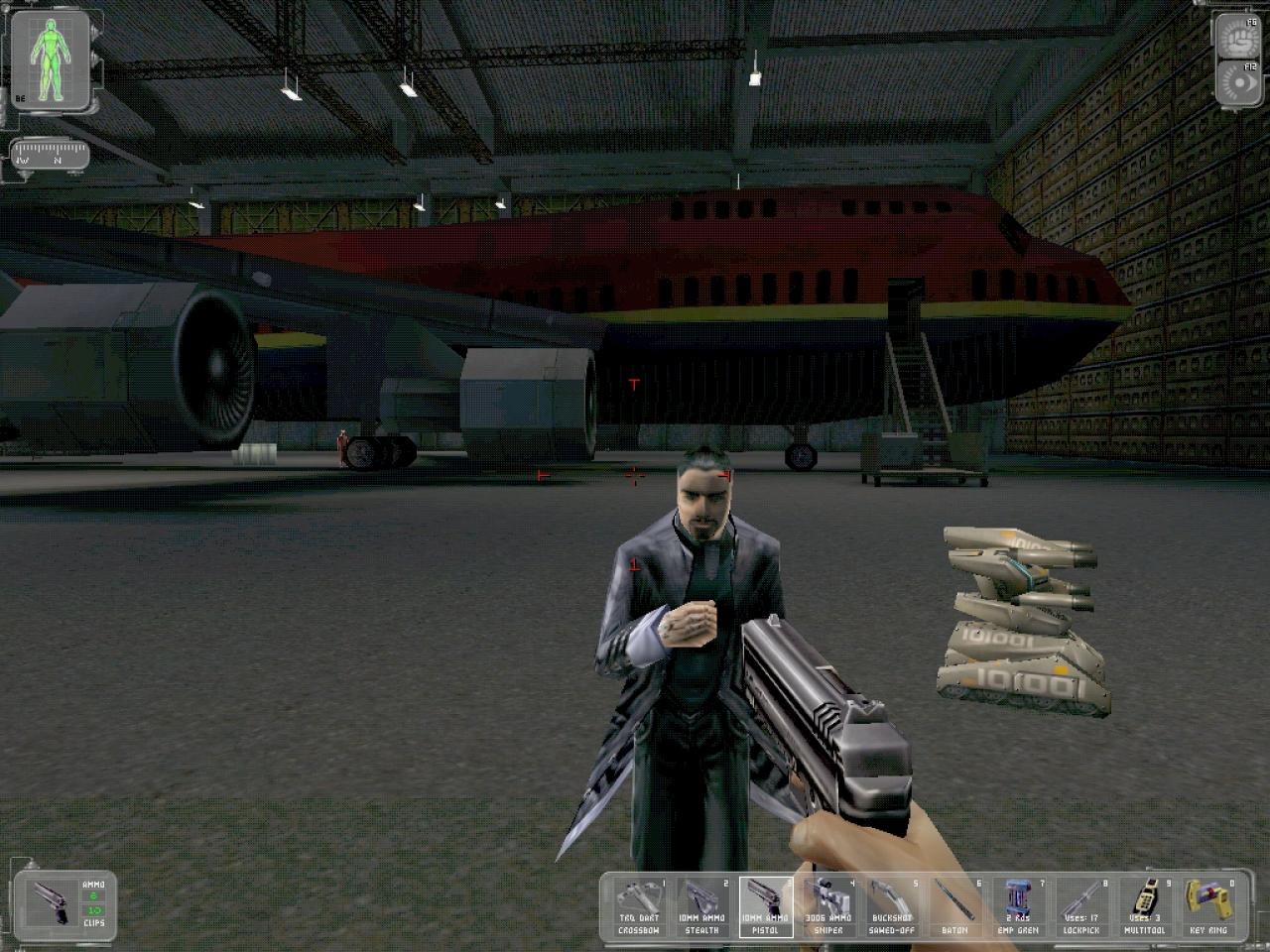 [26/11/2001] Deus Ex: Shooter oder Rollenspiel? Deus Ex war beides in Vollendung. Über die filmreife Geschichte und die enorme spielerische Freiheit sind schon viele Worte verloren worden, dem ist kaum noch etwas hinzuzufügen. Schade, dass im zweiten Teil viel Gutes der Konsolentauglichkeit zum Opfer fiel. (Henner Schröder)