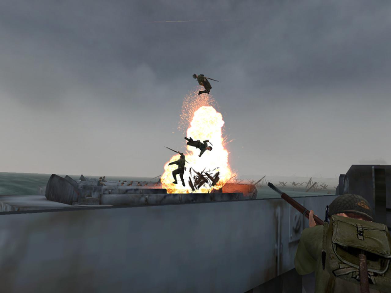 [26/11/2001] 2002 - Medal of Honor: Allied Assault: Noch im gleichen Jahr liefert EA auch exzellentes Futter für Singleplayer-Zocker.