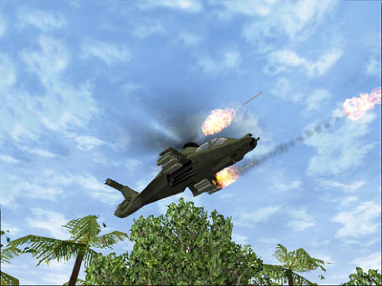 [26/11/2001] 2001: Comanche 4 - Grafisch beherrscht die Hubschraubersimulation das Jahr, auch wenn sie beim Gameplay und Technik einige Schwächen hat.
