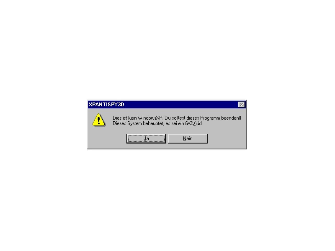 [29/11/2001] Windows: Ein schier unendlicher Quell der Heiterkeit