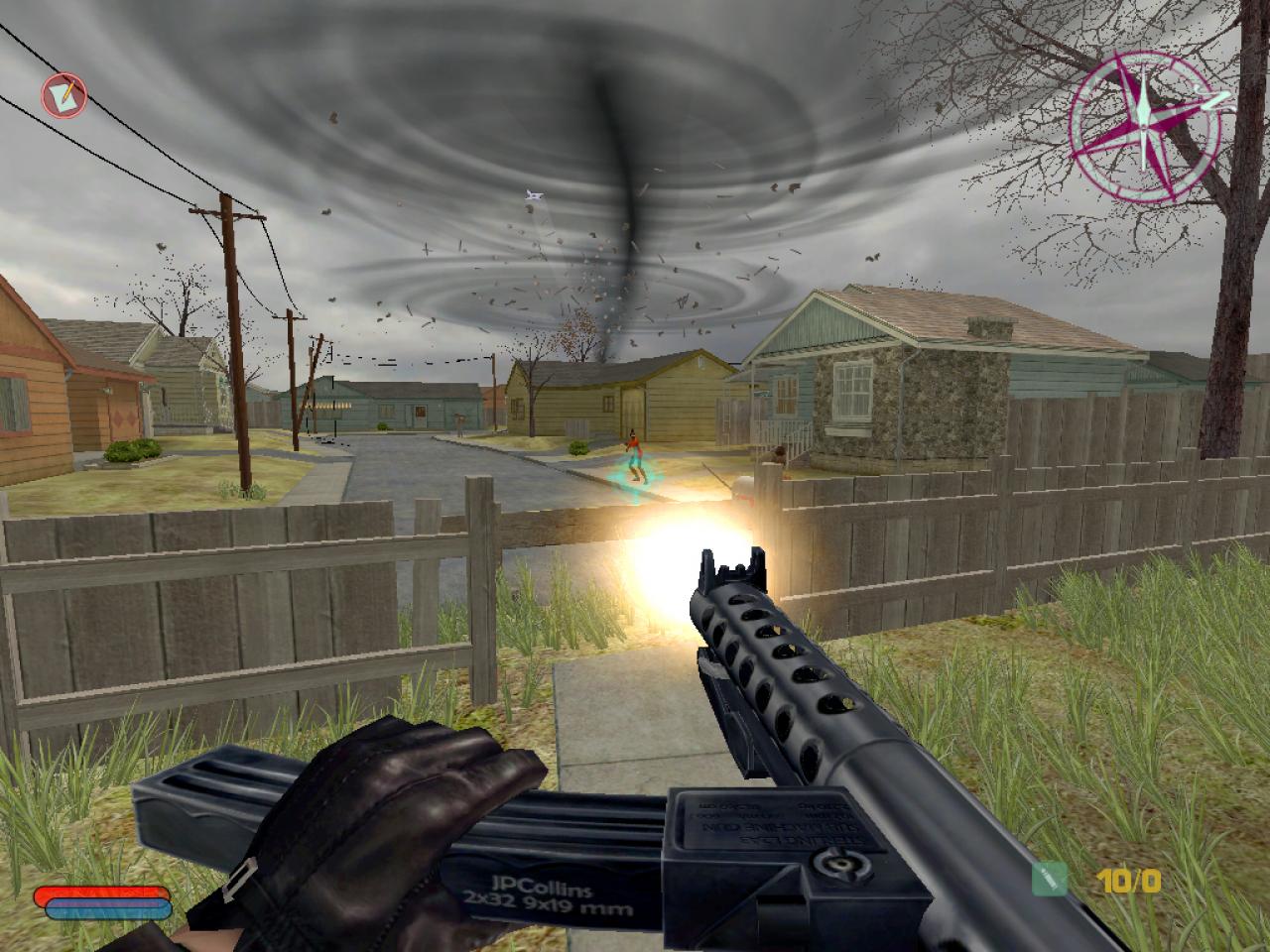 [26/11/2002] 2002 - No One Lives Forever 2: A Spy in H.A.R.M.'s Way: Entwickler Monolith kann mit der Lithtech Jupiter-Engine ebenfalls den OpenGL-Renderpfad ansprechen. Cate sieht da genauso gut aus.