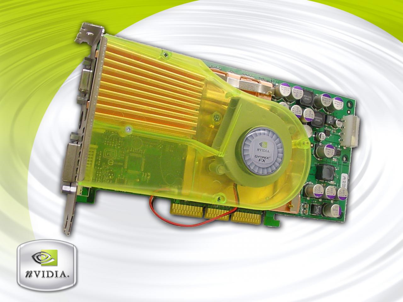 [25/01/2003] Eine der ersten finalen Geforce-FX-Karten.