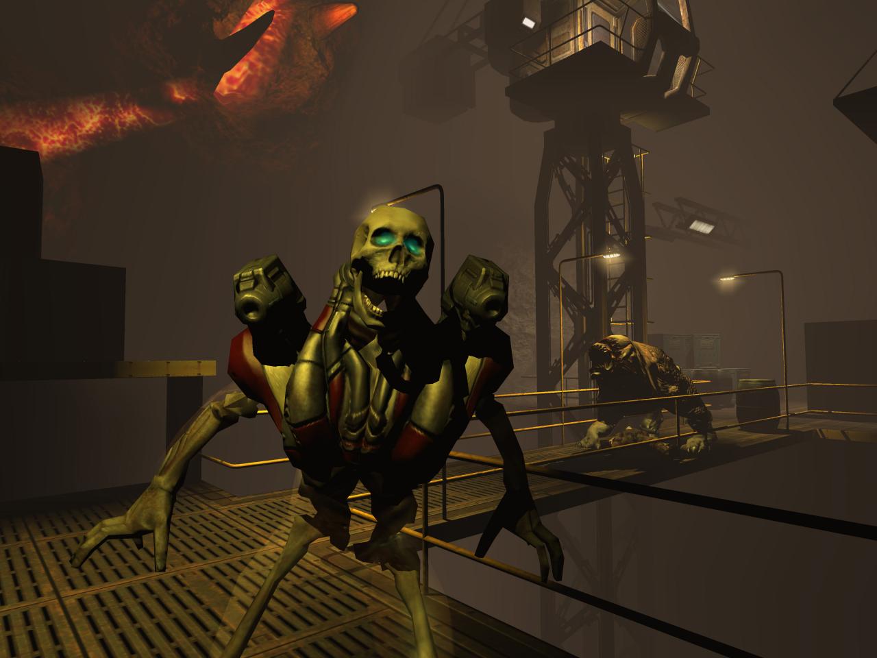 [23/09/2003] Doom 3 setzt wie alle früheren Titel von id Software auf OpenGL - die meisten Windows-Spiele jedoch basieren auf Direct3D. 