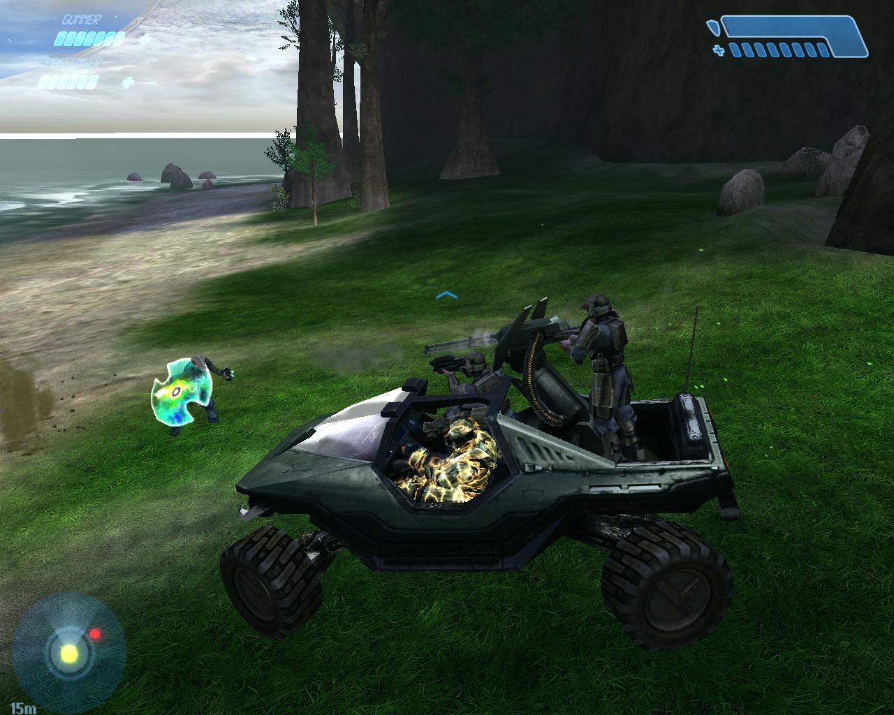[21/11/2003] 2001 - Halo Combat Evolved: Sie werden es kaum glauben, aber Microsofts Xbox-Zugpferd kann OpenGL - auf dem Mac.