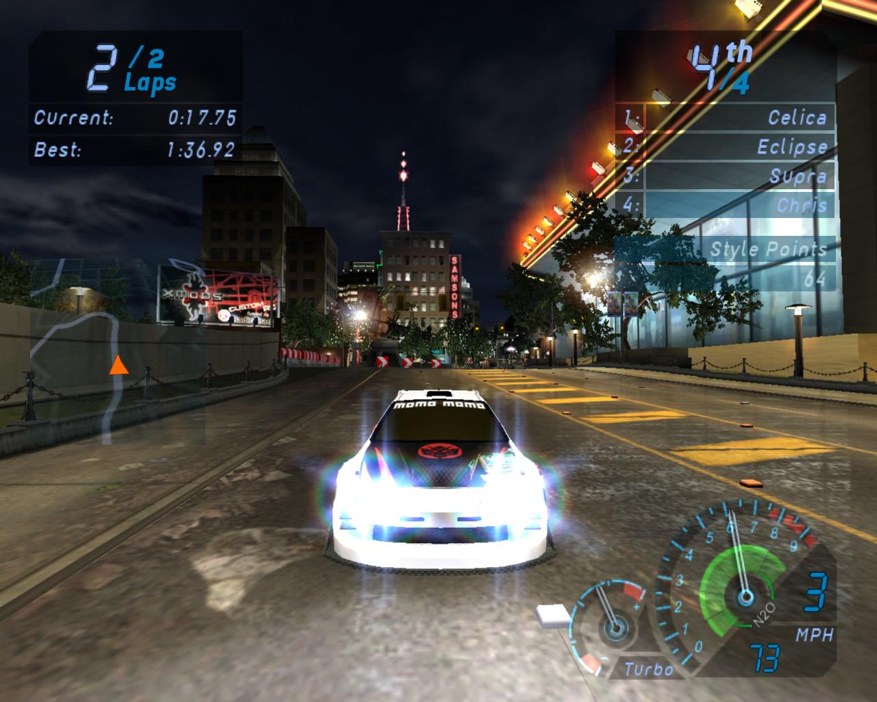 [10/12/2003] Platz 5: Need for Speed 7 Underground - 75 Stimmen, 13,35%