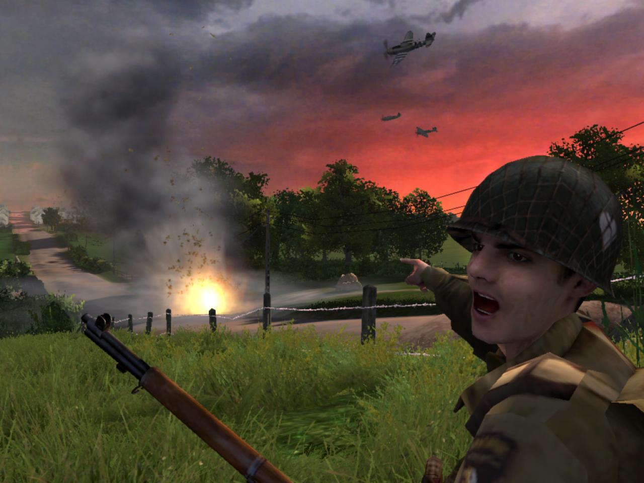 [13/04/2004] 2005 - Brothers in Arms: Road to Hill 30: Ubisoft ließ gleich auch den Nachfolger Earned in Blood 2005 vom Stapel. Das Angreifen und Flankieren-System war damals neu und innovativ.