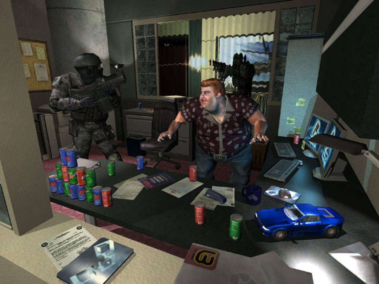 [12/05/2004] PLATZ 25: FEAR, 2005, Monolith Productions: Zum Release war FEAR der Konkurrenz überlegen: dichte Atmosphäre, herausragende Grafik und interessante Story