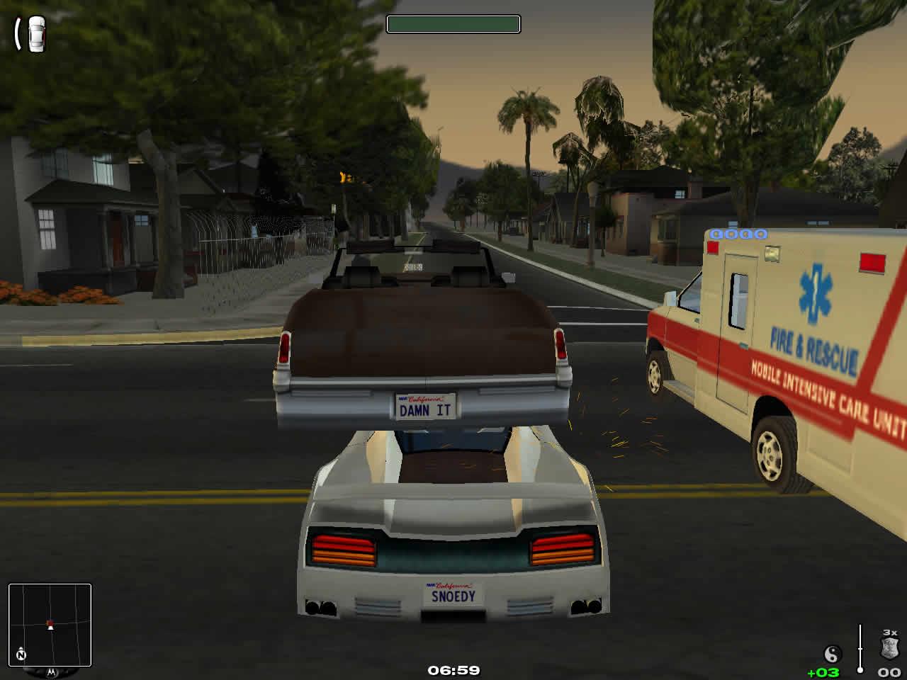 [08/06/2004] True Crime: Streets of LA (2004): Als Nick Kang fahren und schießen Sie sich durch einen schlecht gemachten PC-Port.