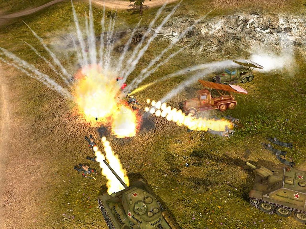 [16/06/2004] 2004 - Codename: Panzers - Phase One: Der Kopierschutz erlangte Berühmtheit, weil sich Einheiten nicht mehr reparieren ließen, wenn man kein Original besaß.