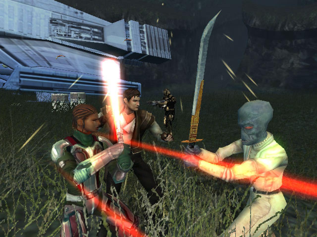 [05/07/2004] Offline-RPG statt MMO: Knights of the Old Republic 3 wäre ein Hit für alle Online-Muffel (im Bild: Star Wars: Knights of the Old Republic 2)