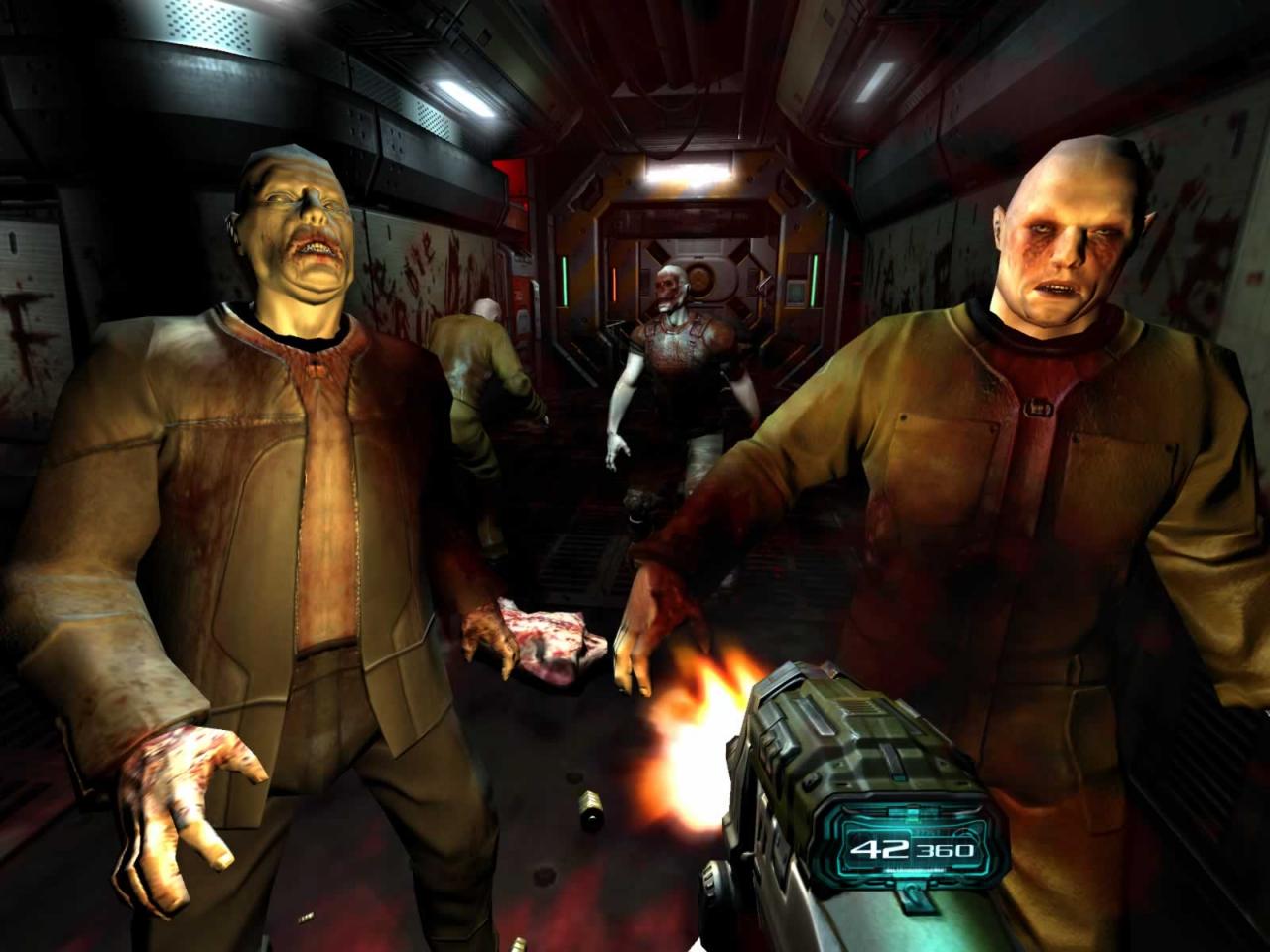 [27/09/2004] Doom 3 (dt.): 2004 erschienen, Horror-Schocker mit toller Beleuchtung