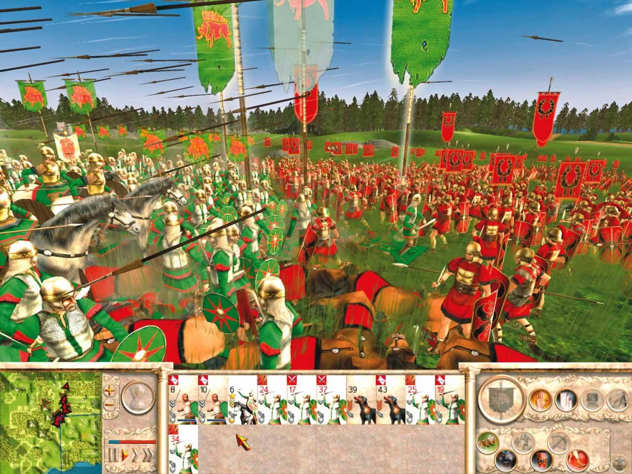[20/10/2004] Rome - Total War (2004): Creative Assembly sorgt mit diesem Echtzeitstrategiespiel für eines der besten Spiele, die Activision jemals im Programm hatte.
