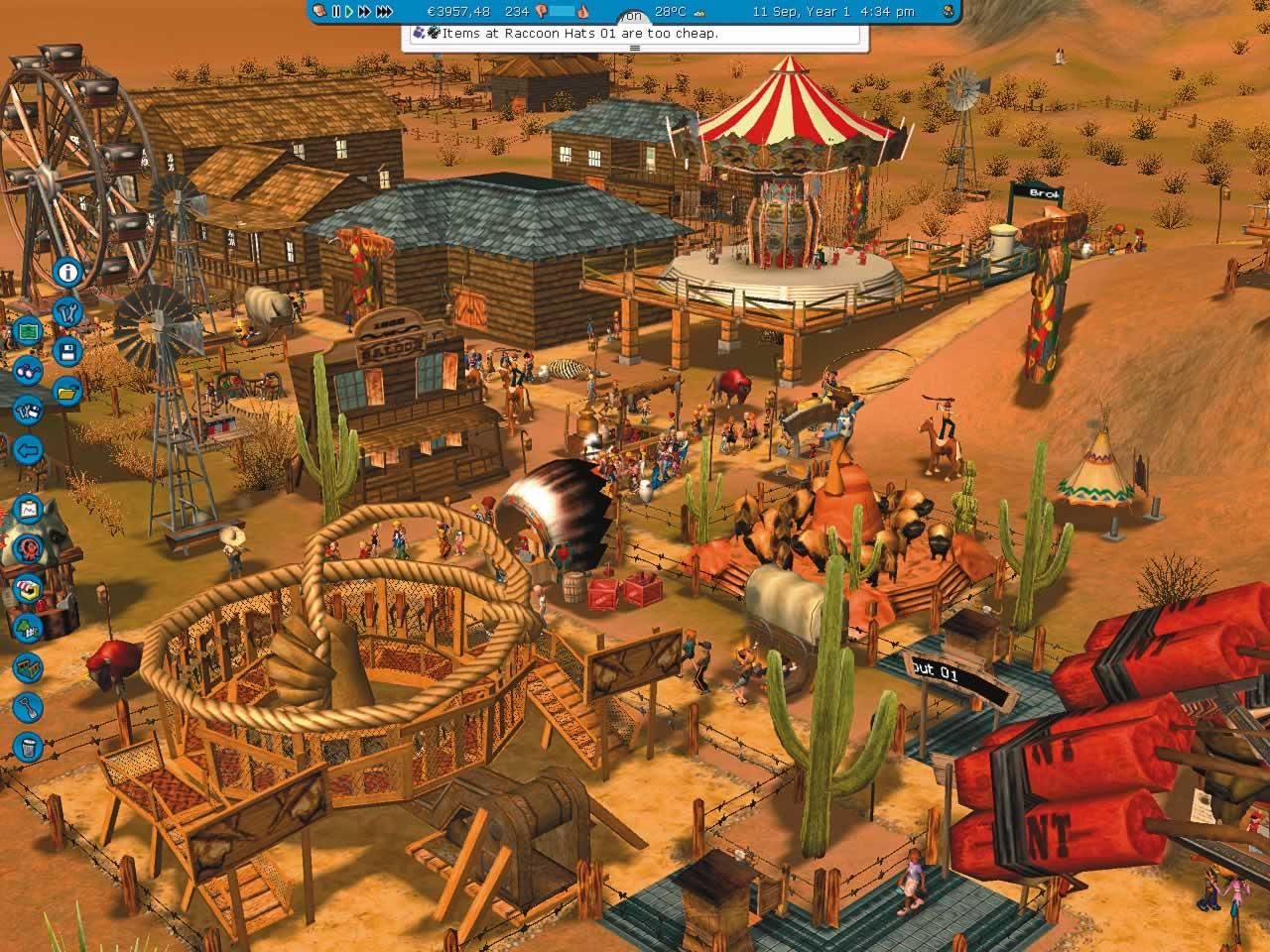 [10/11/2004] RollerCoaster Tycoon 3 (setzt Hardware T&L voraus)