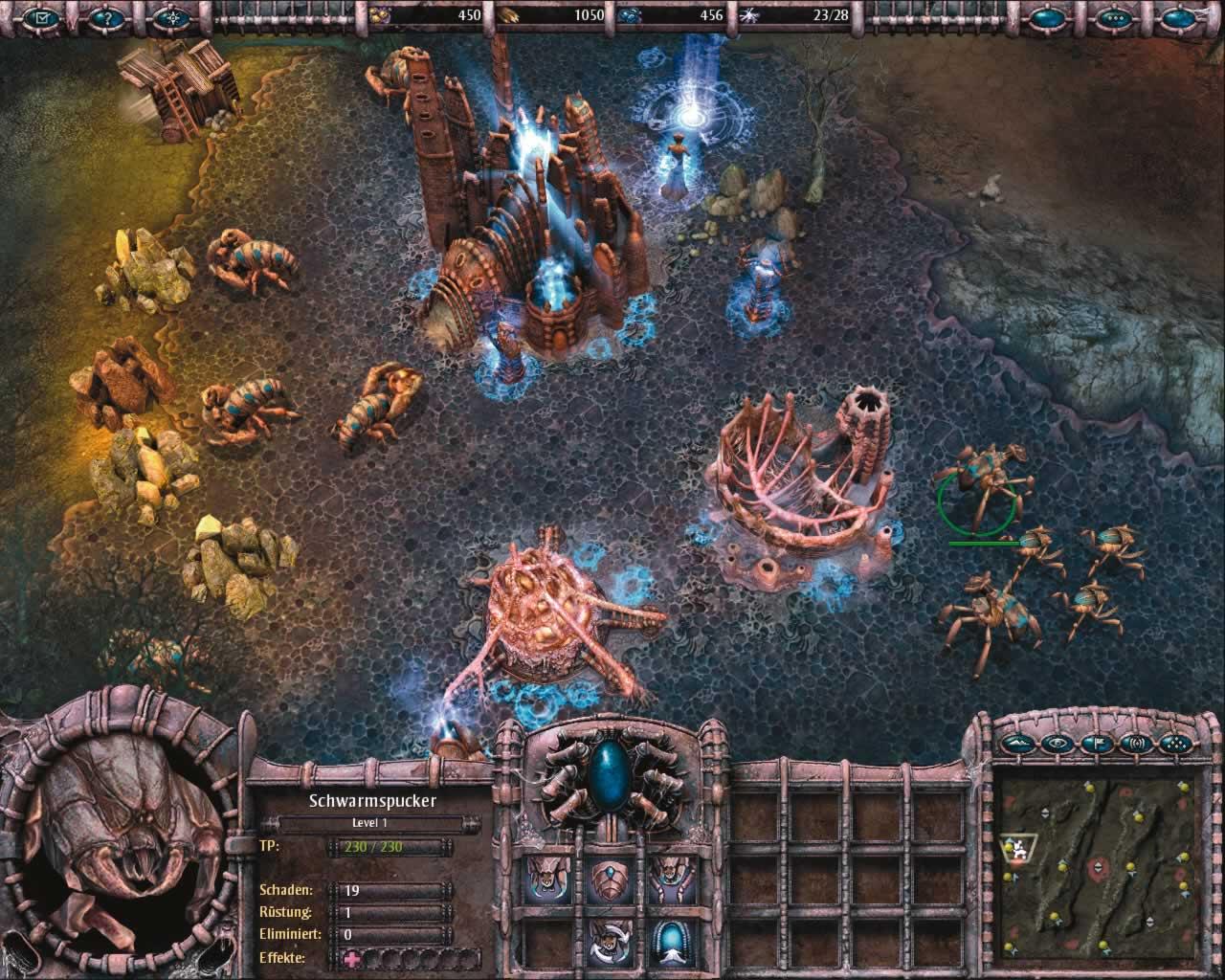 [01/12/2004] Armies of Exigo: 69 versus 85 (Presse versus User)