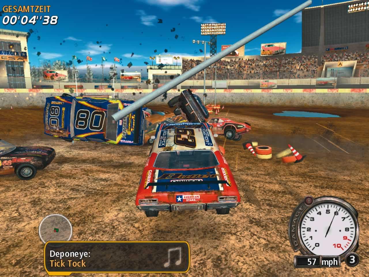 [22/12/2004] FlatOut: 72 versus 82 (Presse versus User)