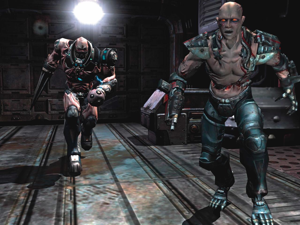 [31/08/2005] 2005 - Quake 4 (dt.): Das Spiel wurde unter der Anleitung von Id Software bei Raven entwickelt. Id wiederum gilt als einer der größten Verfechter des OpenGL-Standards.
