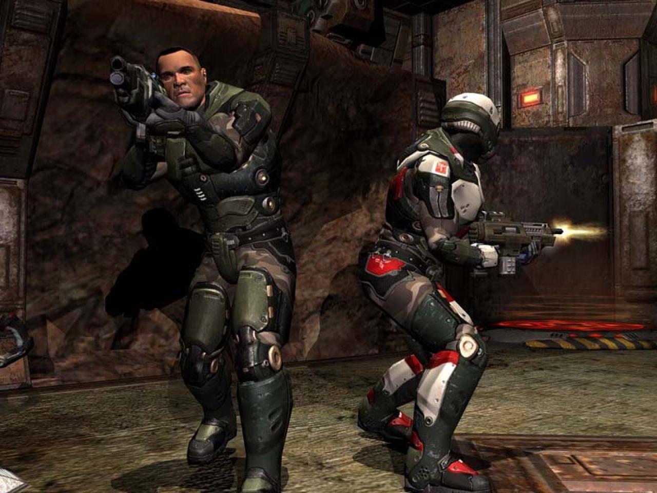 [19/09/2005] Quake 4 (dt.): 2005 erschienen in Co-Produktion mit Raven