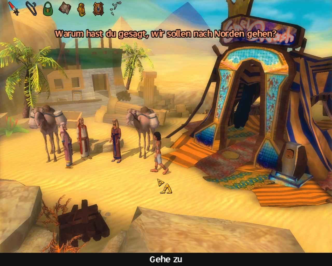 [20/10/2005] 2005 - Ankh: Man mag es kaum glauben, aber die OGRE-Engine beherrscht ebenfalls OpenGL und so kann die Adventure-Serie auch auf dem Mac gespielt werden.