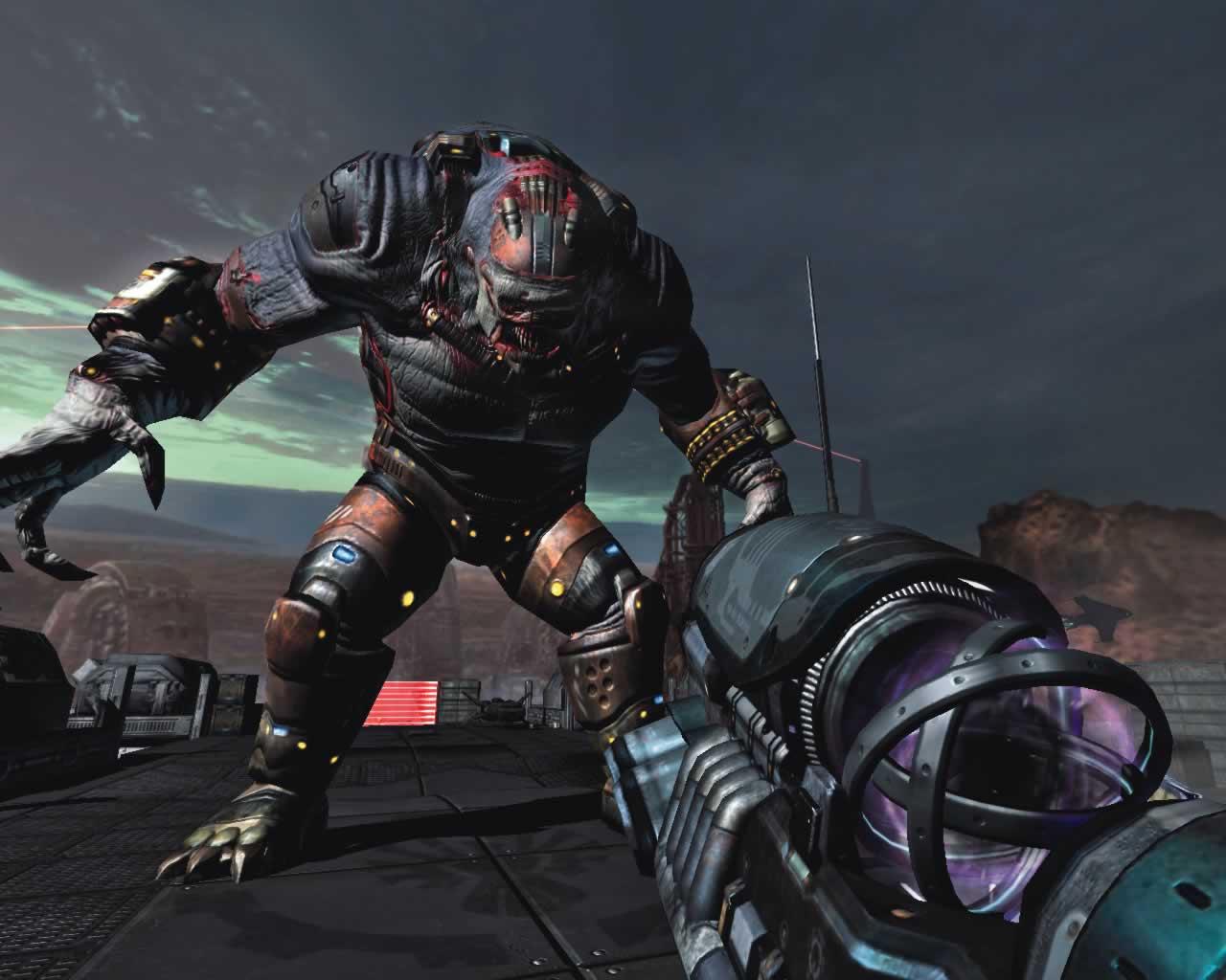 [10/01/2006] Der erste Shooter auf Basis der Quake-Engine sorgte für einen Anstieg der Pentium-Verkäufe (im Bild: Quake 4 (dt.)).