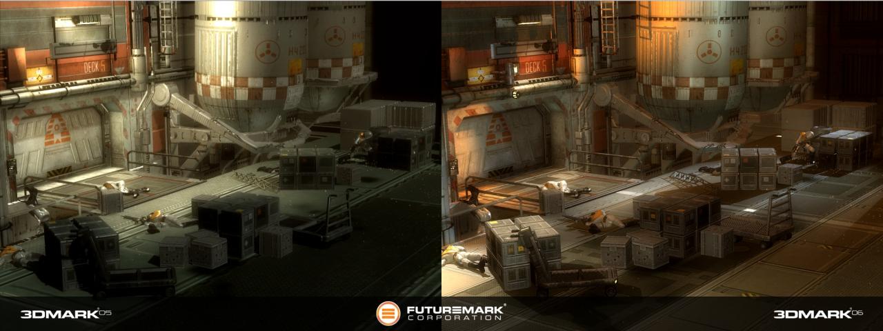 [19/01/2006] 3DMark 2005 gegen 3D Mark 06