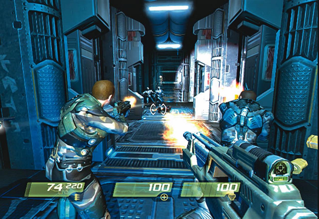 [12/04/2006] Daniel W. - Mein zweites Lieblings-Actionspiel dürfte Quake 3 Arena sein, nachdem dieses Spiel selbst heute noch ab und zu in der Redaktion auf Netzwerk-Partys gespielt wird.