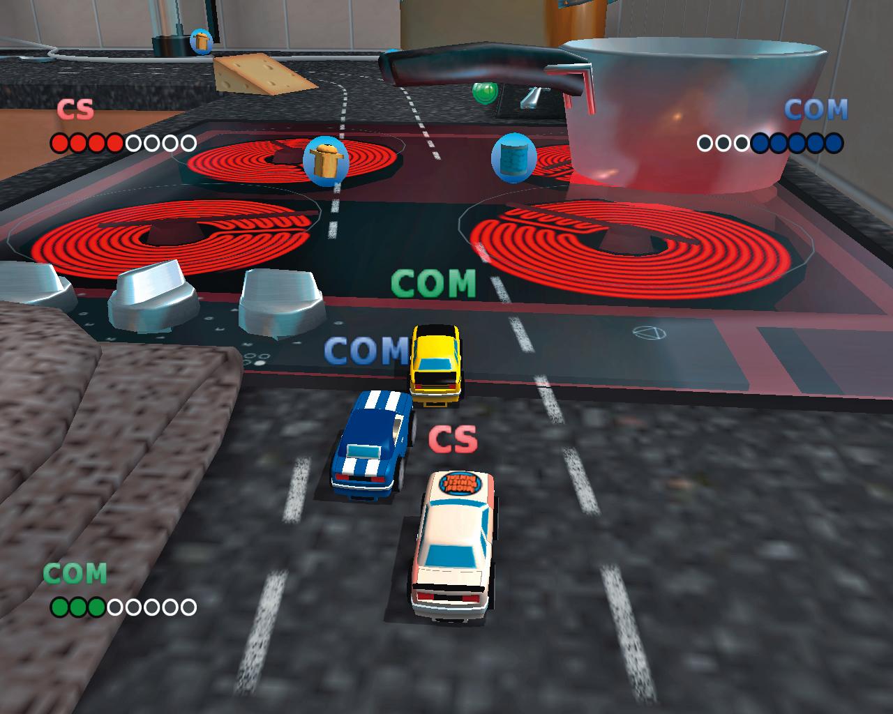 [21/07/2006] Micro Machines V4: 57 versus 94 (Presse versus User)