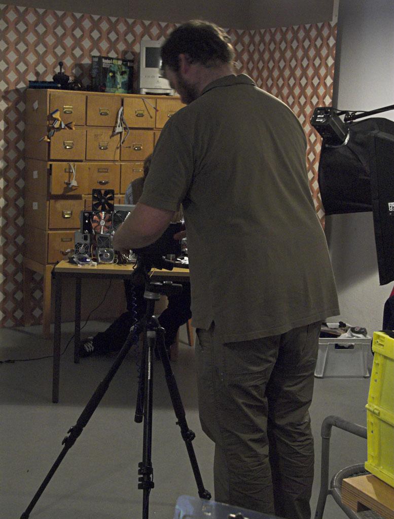 [18/08/2006] Beim Shooting der neuen Kampagne