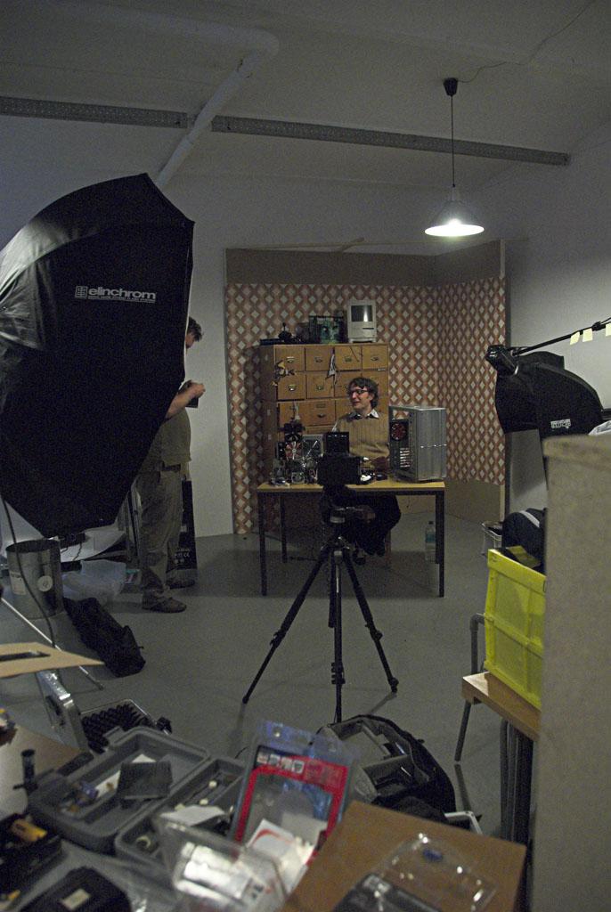 [21/08/2006] Beim Shooting der neuen Kampagne