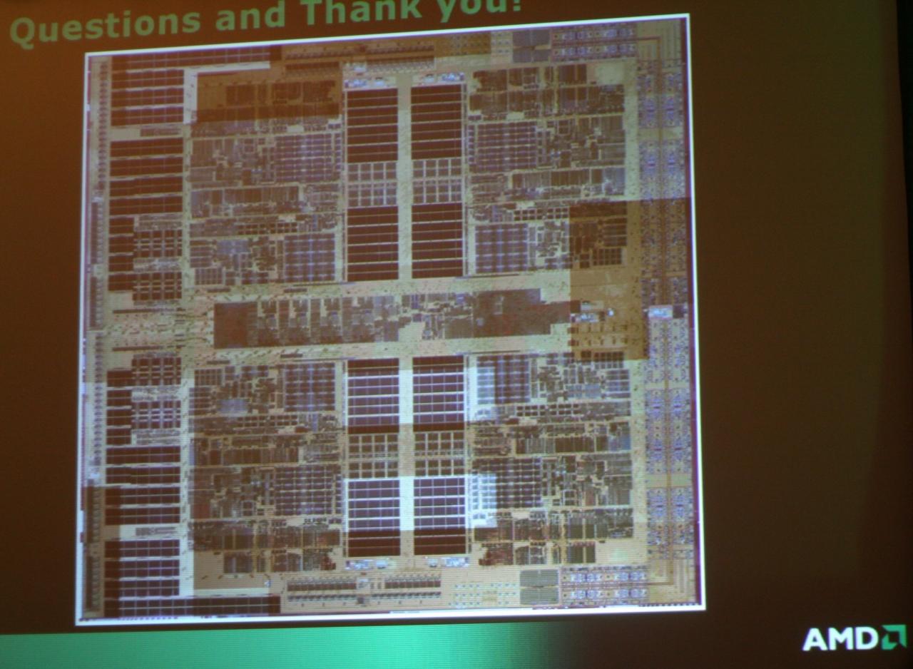 [11/10/2006] Quelle: AMD Der Barcelona. Um die Verbesserungen in Hardware zu nutzen, müssen die Betriebssystem dafür vorbereitet werden.