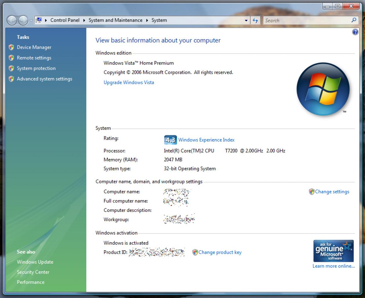 [31/01/2007] Wenn die zweite Installation erfolgreich beendet ist, können Sie Vista über Microsoft aktivieren.