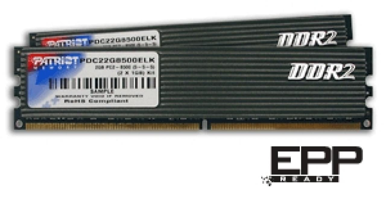 [04/01/2007] DDR2-1066-Speicher von Patriot Memory.