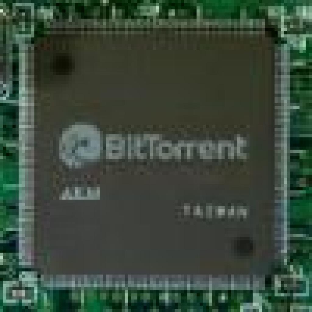 [14/01/2007] Mögliches Erscheinungsbild der BitTorrent CPU - Quelle: dailytech.com